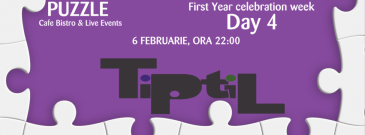 Concert TiPtiL, 6 februarie, Puzzle Club