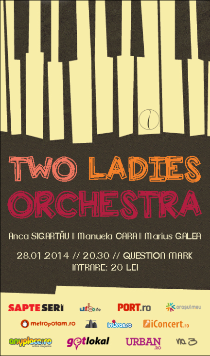 Two Ladies Orchestra in Question Mark