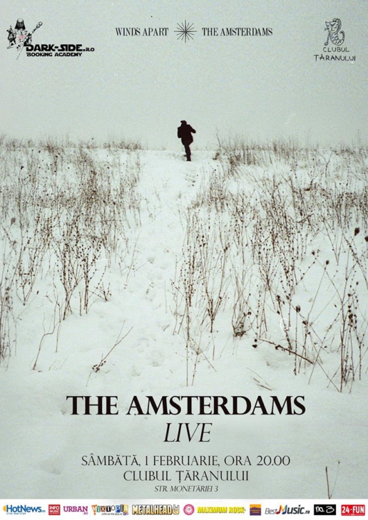 The Amsterdams lanseaza un album acustic "Winds Apart" la Clubul Taranului