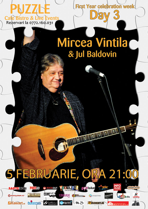 Concert Mircea Vintila si Jul Baldovin, 5 februarie, Puzzle