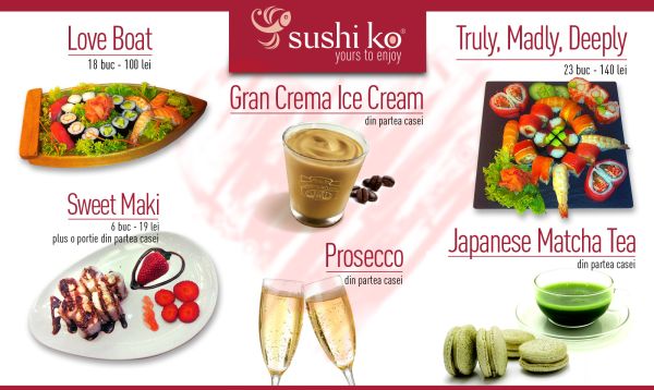 La sushi ko, Valentine’s Day dureaza…trei zile!