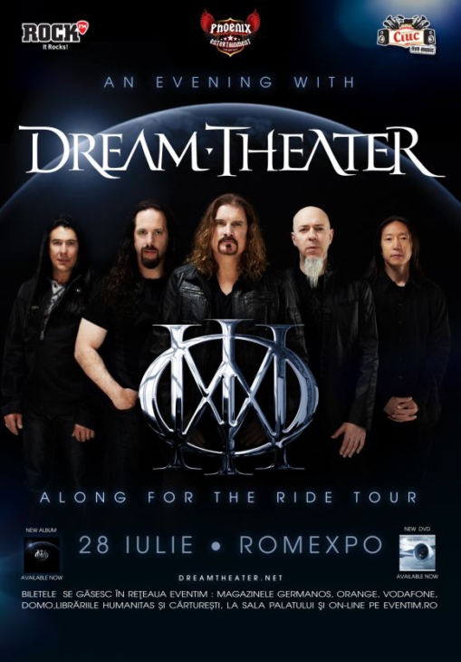 Concert Dream Theater la Romexpo