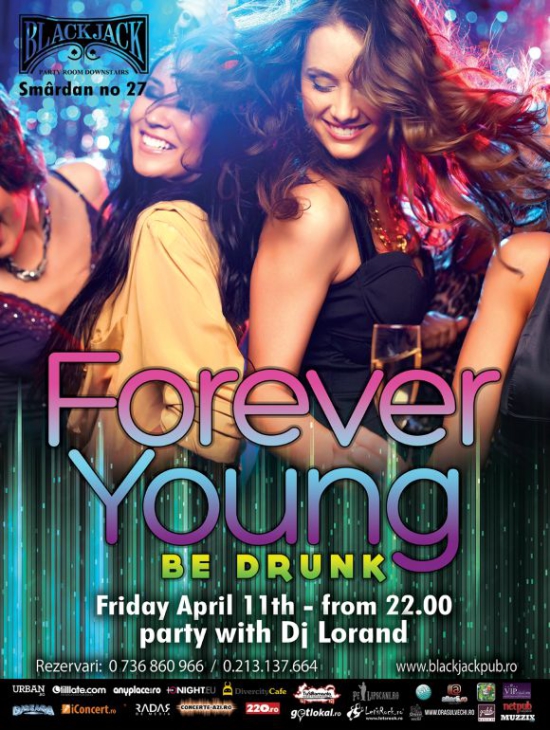 Forever Young – Be drunk in Black Jack Pub