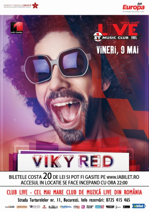 Viky Red Live inClub Live Bucuresti
