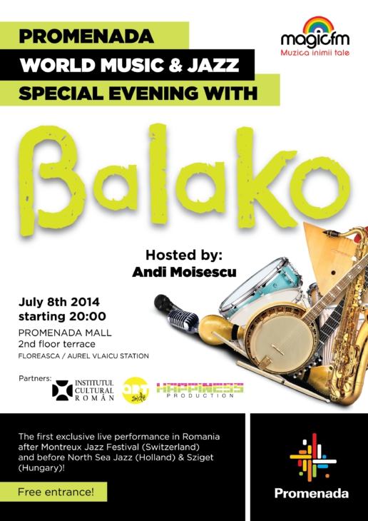 BaLaKo – in concert pentru prima data in Romania