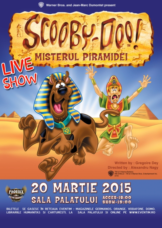 Scooby Doo Live Show - revine la Sala Palatului in 2015