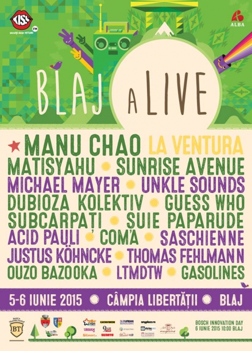 Blaj aLive Festival 2015 - Câmpia Libertății