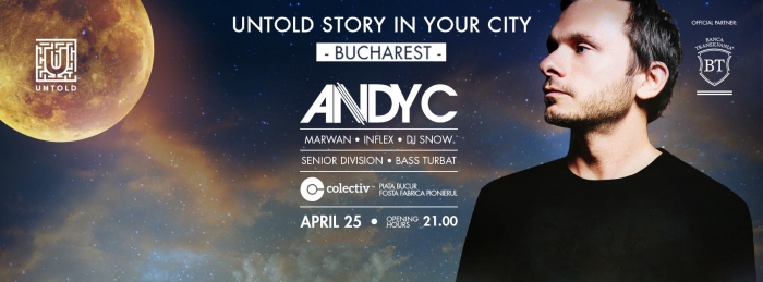 Untold Story in Your City - Andy C in Bucharest