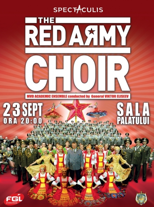 Corul Armatei Roșii, în premieră la București!