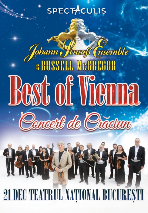 Concert JOHANN STRAUSS ENSEMBLE in Romania, pentru al 11-lea an consecutiv