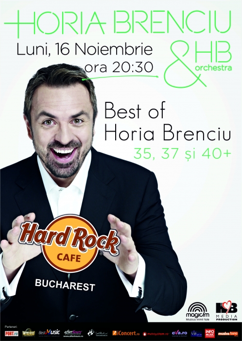 Concert HORIA BRENCIU & HB ORCHESTRA in Hard Rock Cafe