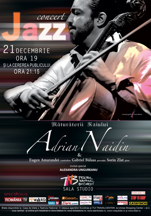 ”Măturătorii Raiului” - Colinde Jazz la Teatrul Național București - Un nou concept propus de ADRIAN NAIDIN