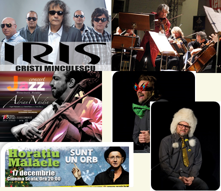 Spectacolele lunii decembrie la Bucuresti: rock simfonic, teatru, muzica clasica, jazz si colinde
