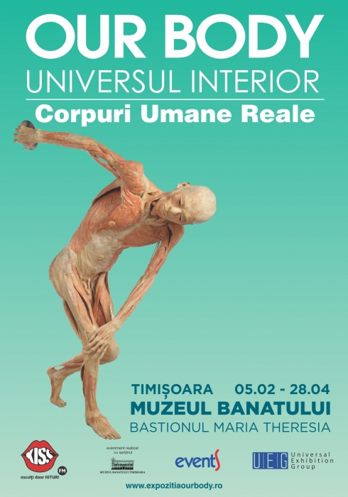 Universal Exhibition Group prezintă expoziția „OUR BODY: Universul Interior” în premieră la Timișoara