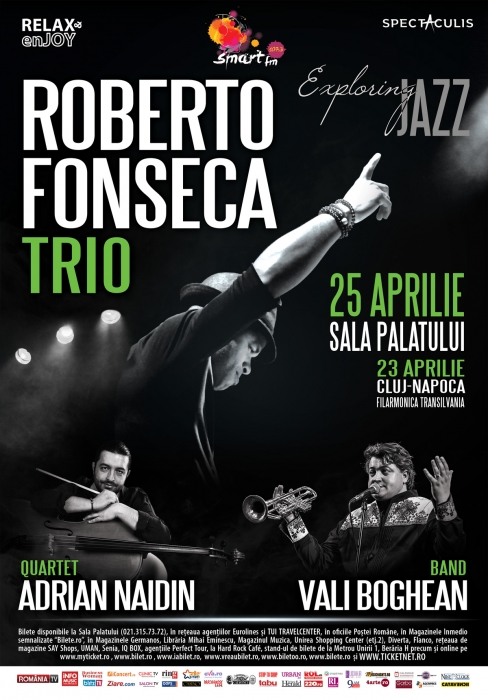 Bilete mai ieftine la concertul Roberto Fonseca  in „Saptamana femeii” la Ticketnet.ro