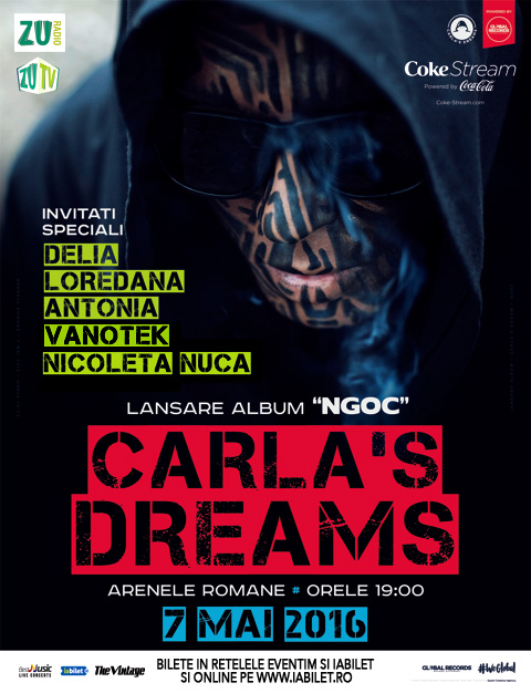 Nicoleta Nuca si Vanotek canta alaturi de Carla's Dreams la Arenele Romane