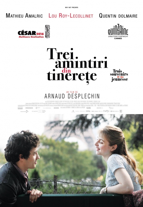 Trei amintiri din tinerețe, de Arnaud Desplechin, din 24 iunie, la cinema