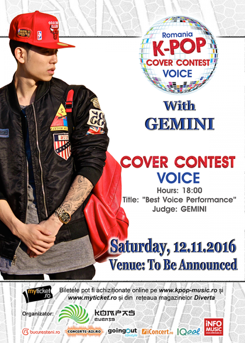 Gemini sustine un recital extraordinar la Romanian K-Pop Cover Voice Contest 2016