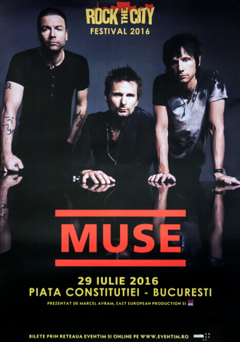 Concert Muse in Piata Constitutiei - 29 iulie 2016 - Rock the City 2016