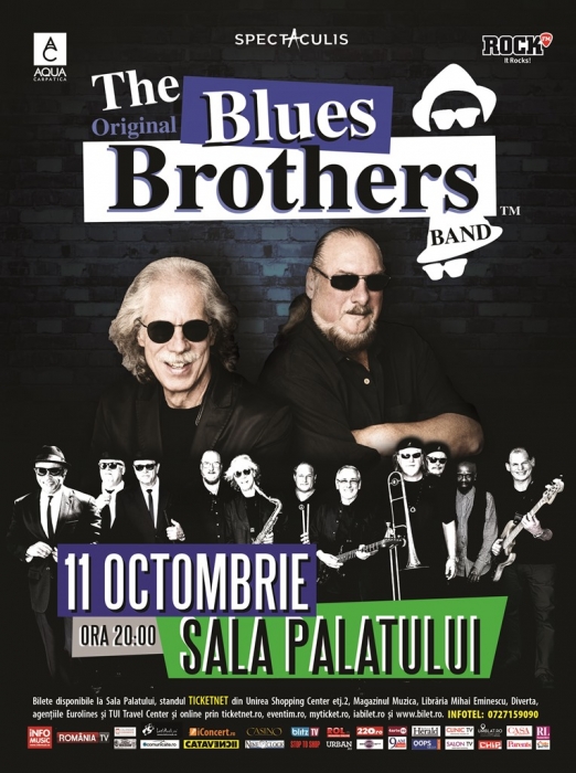 Video mesajul trupei The Original Blues Brothers Band catre fanii din România