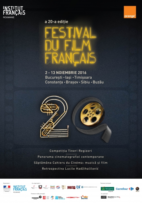 Săptămâna Cahiers du Cinéma vă propune muzică și film francez  în cadrul celei de-a 20-a ediții a Festivalului Filmului Francez  