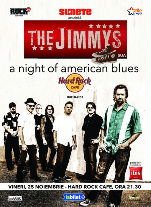 “A night of American blues” cu The Jimmys