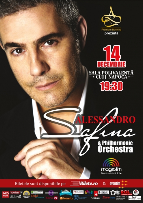 Vești excelente despre concertul celui mai popular tenor al lumii, ALESSANDRO SAFINA