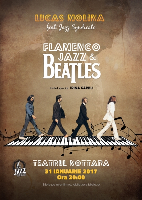 BEATLES FLAMENCO JAZZ – un eveniment inedit, în premieră la Teatrul Nottara