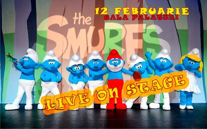 Primele 300 de biletele cu pret redus pentru “Smurfs live on stage”, aproape de epuizare