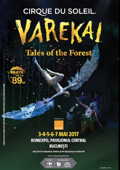 Cirque du Soleil: Varekai, spectacol cu logistică impresionantă