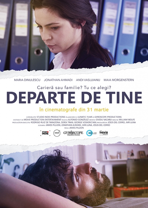 Departe de tine / Far from here, un film cu Maria Dinulescu și Andi Vasluianu, regizat de un american