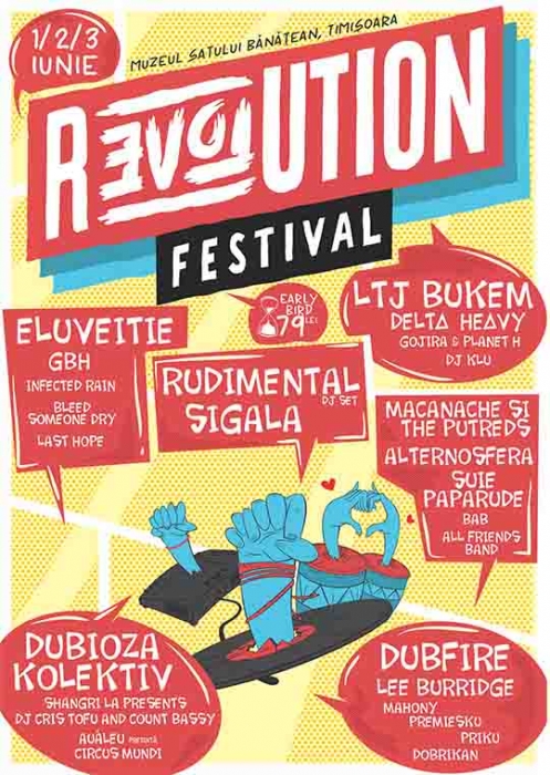REVOLUTION Festival se transforma intr-un eveniment non- stop de trei zile, cu un line-up hot