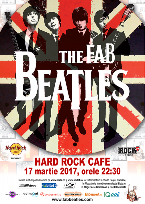 The Fab Beatles concerteaza la Hard Rock Cafe