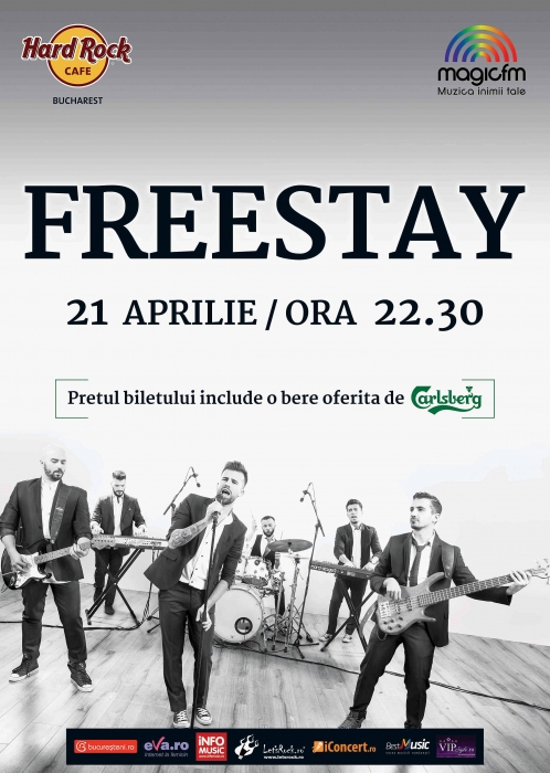 Concert Freestay la Hard Rock Cafe