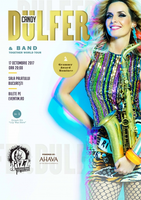 Jazz Syndicate Live Sessions va invita la concertul Candy Dulfer, in premiera la Bucuresti