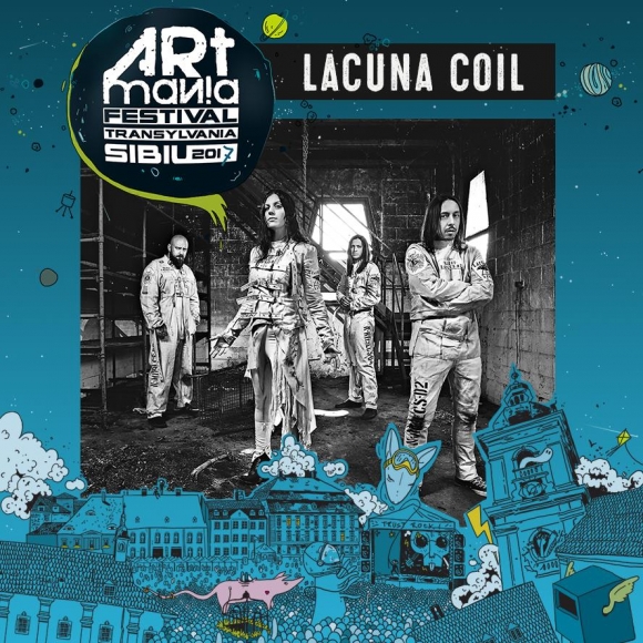 Lacuna Coil, Devin Townsend Project, You Me at Six si Riverside sunt primele trupe confirmate la Festivalul ARTmania