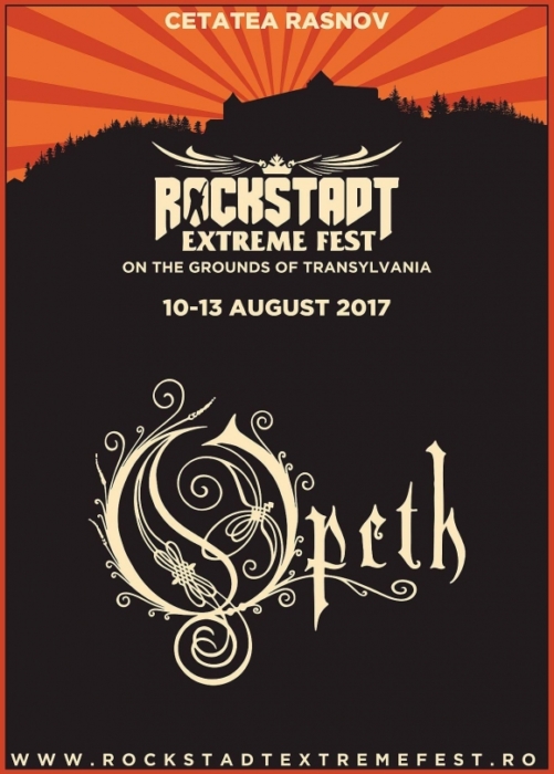 Opeth - confirmata pentru Rockstadt Extreme Fest 2017