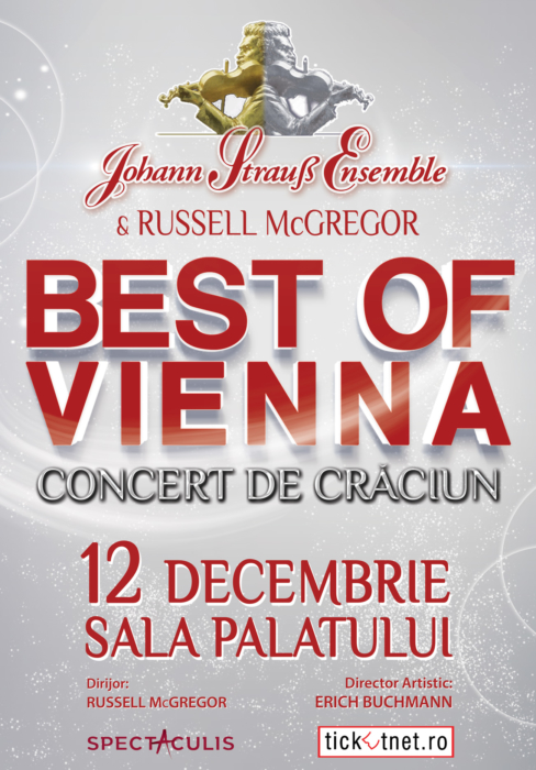 Johann Strauss Ensemble & Russell McGregor aduc stralucirea Craciunului vienez in Romania