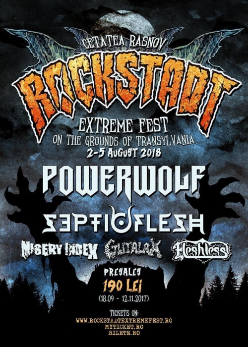 Primele trupe confirmate la Rockstadt Extreme Fest 2018