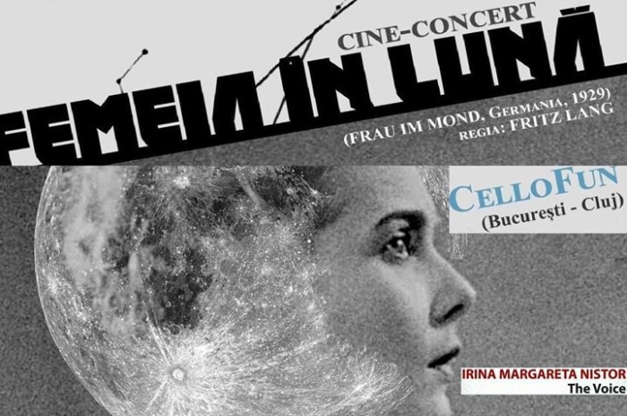 Femeia în Lună – cine-concert Irina Margareta Nistor & CelloFun