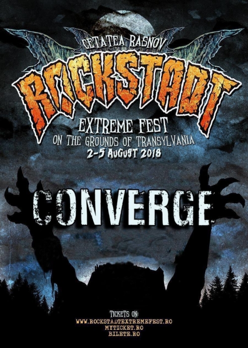 CONVERGE confirmati pentru Rockstadt Extreme Fest 2018