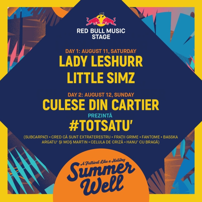 O nouă scenă la Summer Well - Red Bull Music: Lady Leshurr, Little Simz, Subcarpați și mulți alții