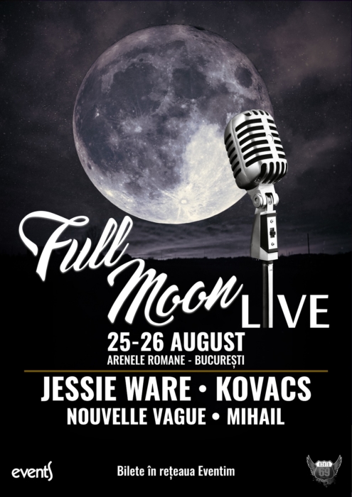Jessie Ware, Kovacs, Nouvelle Vague, Mihail și alții vin pe 25 - 26 august la Full Moon Live 2018