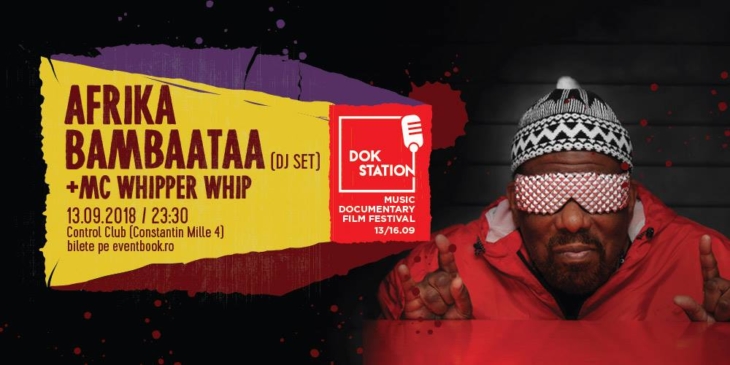 DokStation presents Afrika Bambaataa si MC Whipper Whip in Club Control