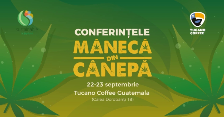 Conferințele Mânecă din Cânepă la Tucano Coffee din București