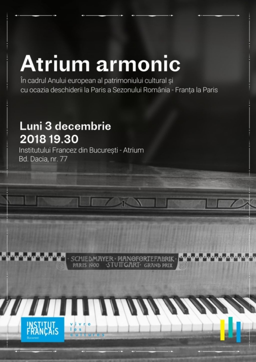 Atrium armonic - recital extraordinar al pianistului Eduard Kunz