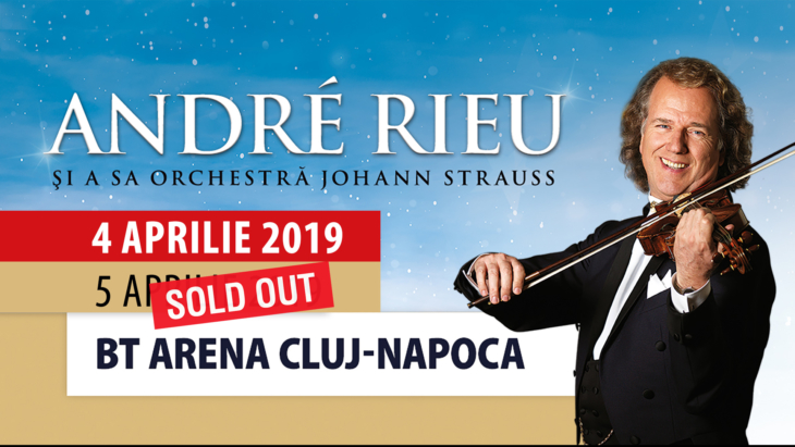 André Rieu susţine încă un concert  la BT ARENA din Cluj-Napoca