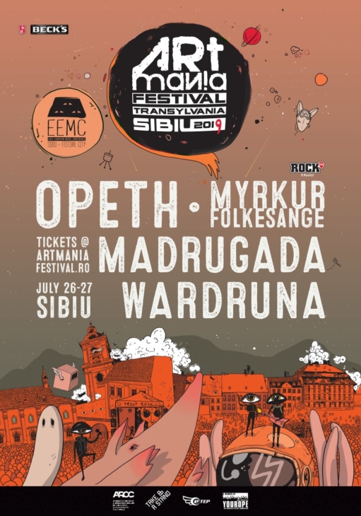 Trupele Opeth, Madrugada, Wardruna si Myrkur confirmate la ARTmania Festival 2019