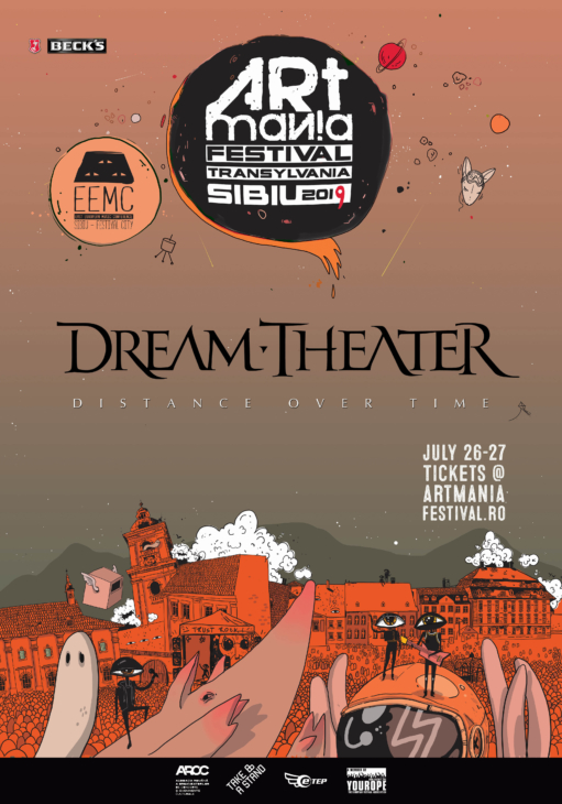 Trupa Dream Theater confirmata la ARTmania Festival 2019