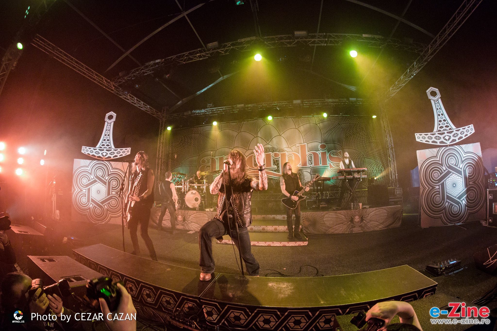 Poze concert Amorphis, Soilwork, Jinjer si Nailed to Obscurity, la Arenele Romane